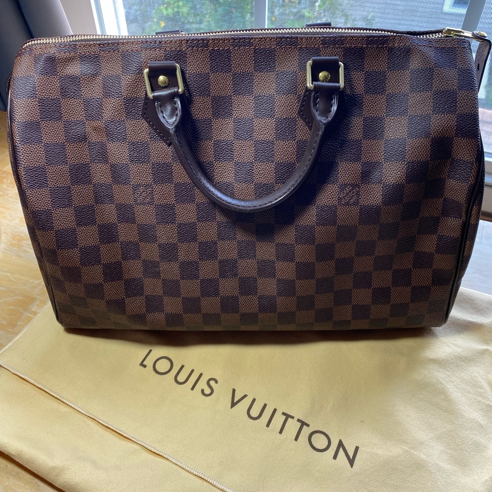 Louis Vuitton Speedy 35 Damier Ebene